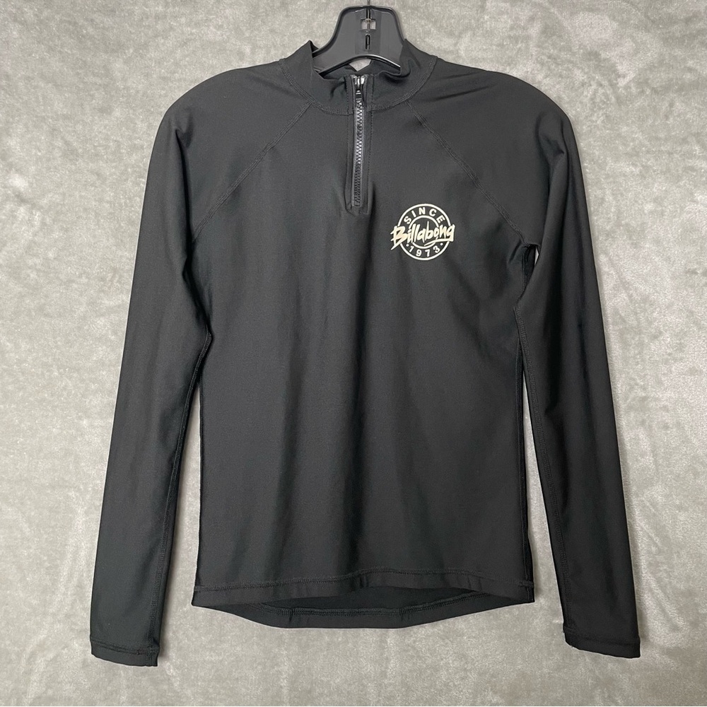 Billabong Black Long Sleeve Rash Guard